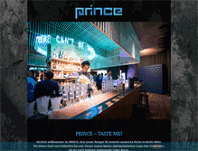 Tablet Screenshot of prince-restaurant.com